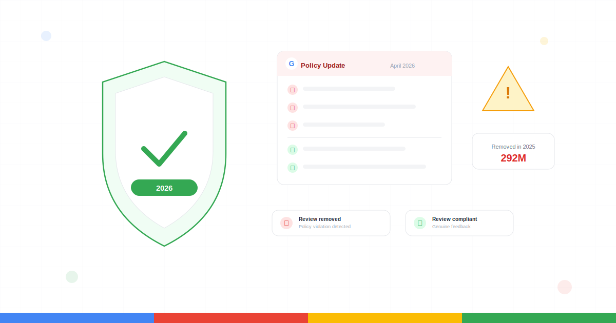 Google Review Policy 2026: What's Banned, What's Allowed & How to Stay Compliant